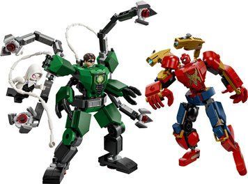 LEGO Конструктор LEGO Super Heroes Битва роботів: Людина-павук vs. Доктор Восьминог 76338 фото