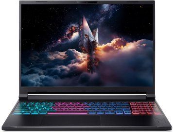 Acer Ноутбук Acer Nitro V 16S ANV16S-61 16" WQXGA IPS, AMD R9-365, 32GB, F2TB, NVD5070-8, Lin, чорний NH.QXNEU.003 фото