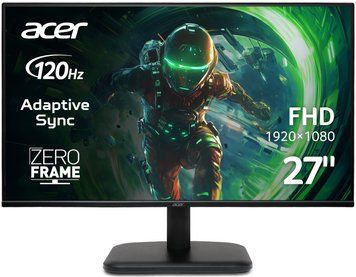 Acer Монітор Acer 27" EK271GBI D-Sub, HDMI, IPS, 120Hz, 1ms UM.HE1EE.G01 фото
