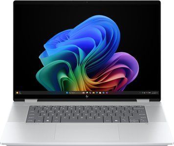 HP Ноутбук OmniBook X Flip x360 16-as0006ua 16" WUXGA IPS Touch, Intel U5-226V, 16GB, F1024GB, UMA, Win11, сріблястий C3UM2EA фото