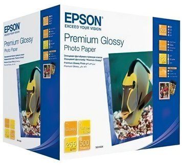Бумага Epson 100mmx150mm Premium Glossy Photo Paper, 500л. C13S041826 фото