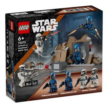 LEGO Конструктор STAR WARS Бойовий комплект &laquo;Засідка на Мандалорі&raquo; 75373 фото