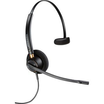 Poly Гарнітура комп'ютерна моно On-ear EncorePro 510, Quick Disconnect, всеспрямований, чорний 783Q2AA фото