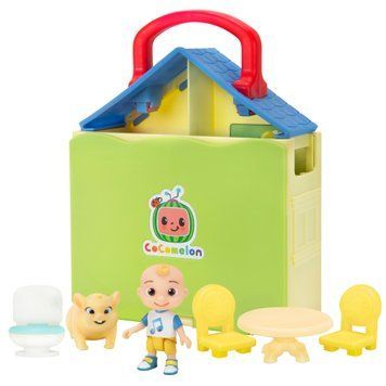 CoComelon Ігровий набір Medium Playset Pop n' Play House - 2 фігурки та 5 аксесуарів CMW0109 фото