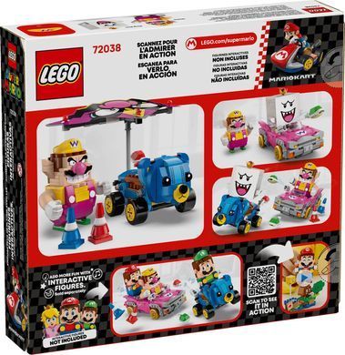 LEGO Конструктор LEGO Super Mario Mario Kart &ndash; Wario та King Boo 72038 фото