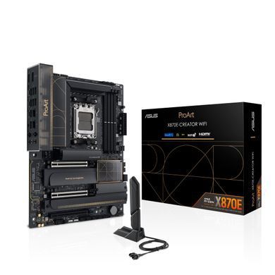 ASUS Материнcкая плата PROART X870E-CREATOR WIFI sAM5 X870E 4xDDR5 M.2 HDMI WiFi BT ATX 90MB1IG0-M0EAY0 фото
