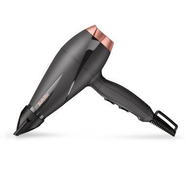 BaByliss Фен Babyliss AC motor Smooth Pro, 2100Вт, 2 режими, дифузор, хол. обдув, чорний 6709DE фото