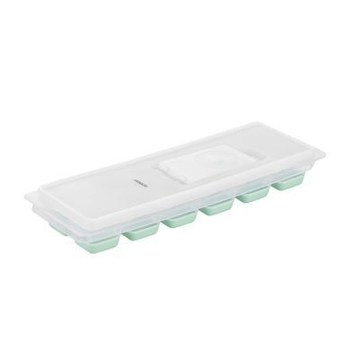 ARDESTO Форма для льоду з кришкою Fresh, 26х9.5х3.5см, силікон, пластик, зелений AR3595G фото