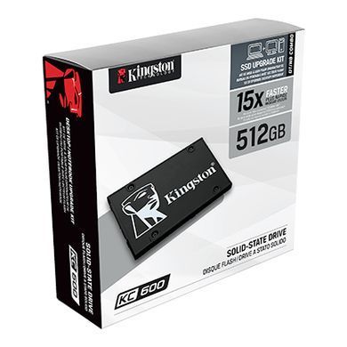 Kingston Накопитель SSD 2.5" 512GB SATA KC600 SKC600/512G фото