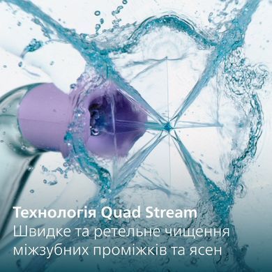 Philips Ирригатор Sonicare Philips Sonicare Power Flosser 7000 стационарный, чаша 600 мл, от сети , чехол, 4 насадки , белый HX3911/40 фото