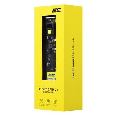 2E Універсальна літієва батарея Power Bank Сrystal 24000mAh 100W 2E-PB7200PD фото