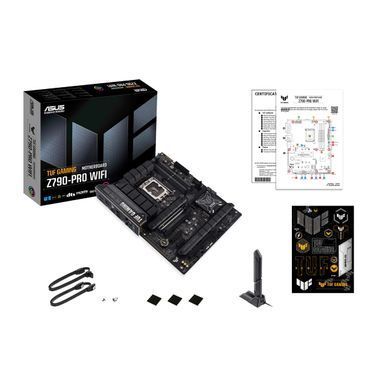 ASUS Материнcька плата TUF GAMING Z790-PRO WIFI s1700 Z790 4xDDR5 M.2 HDMI DP Wi-Fi BT ATX 90MB1FJ0-M0EAY0 фото