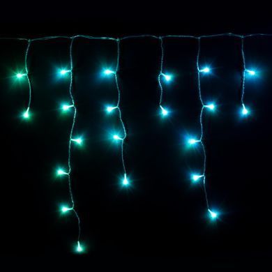 Smart LED Гірлянда Twinkly Icicle RGB 190, Gen II, IP44, довжина 5м, кабель прозорий TWI190STP-TEU фото