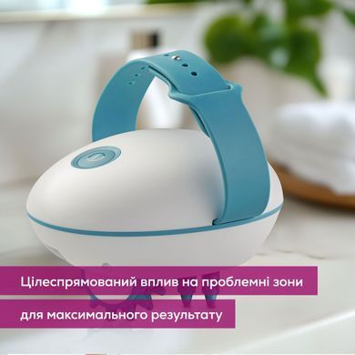 Beurer Масажер антицилюлитный для тела, от сети , 1 режим, вес - 0,32кг, бело-голубой CM_51 фото