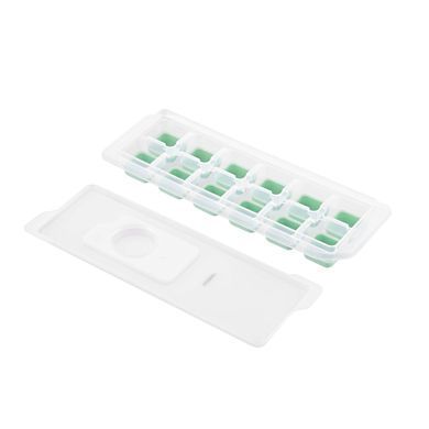 ARDESTO Форма для льоду з кришкою Fresh, 26х9.5х3.5см, силікон, пластик, зелений AR3595G фото