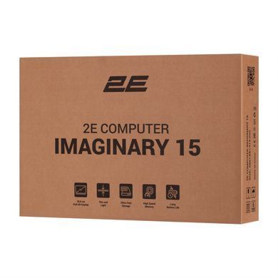 2E Ноутбук Imaginary 15.6" FHD IPS AG, Intel i5-1335U, 16GB, F256GB, UMA, Win11PE, Чорний NL57AU-15UA21-W11EDU6 фото