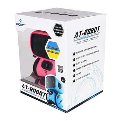 Інтерактивний робот з голосовим керуванням - AT-ROBOT (рожевий, озвуч.укр.) AT001-04-UKR фото