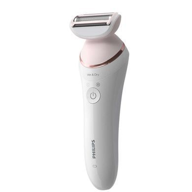 Philips Эпилятор 8000 series дисковый, аккумуляторный, пинцет.-32, влаж.+сух., с подсветкой, насадок-8, белый BRE740/10 фото