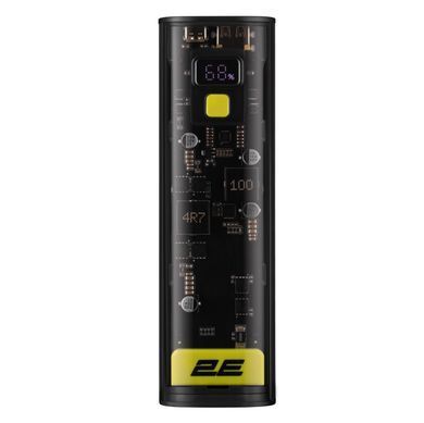 2E Універсальна літієва батарея Power Bank Сrystal 24000mAh 100W 2E-PB7200PD фото