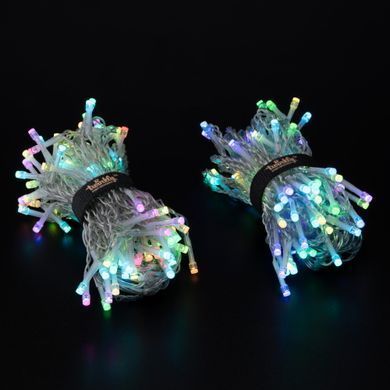 Smart LED Гірлянда Twinkly Icicle RGB 190, Gen II, IP44, довжина 5м, кабель прозорий TWI190STP-TEU фото