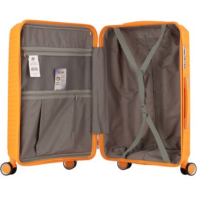 Набор пластиковых чемоданов 2E, SIGMA,(L+M+S), 4 колеса, оранжевый 2E-SPPS-SET3-OG фото