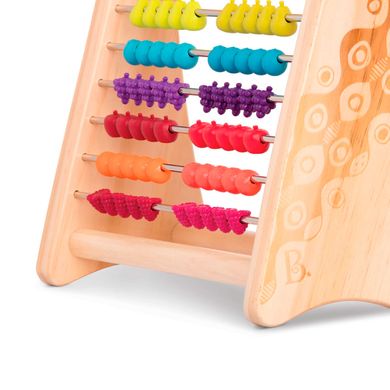 Развивающая деревянная игрушка-счеты - ТУТТИ-ФРУТТИ BX1778Z фото