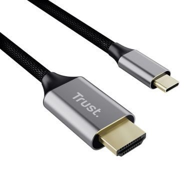 Trust Кабель Calyx USB-C to HDMI заряджання/синхронізації, чорний 25630_TRUST фото