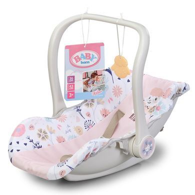 Крісло-переноска для ляльки BABY BORN 2 в 1 &ndash; КВІТКОВИЙ СТИЛЬ 838518 фото