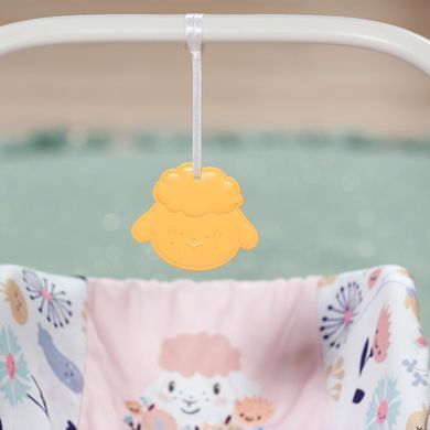 Крісло-переноска для ляльки BABY BORN 2 в 1 &ndash; КВІТКОВИЙ СТИЛЬ 838518 фото
