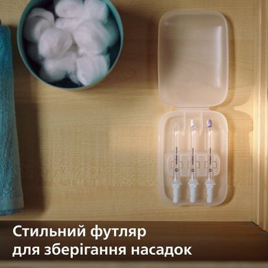 Philips Ирригатор Sonicare Philips Sonicare Power Flosser 7000 стационарный, чаша 600 мл, от сети , чехол, 4 насадки , белый HX3911/40 фото