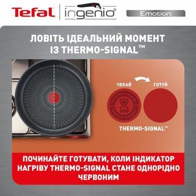Tefal Tefal Ingenio Emotion cookware set, 22pcs., stainless steel, glass, plastic, bakelite, silver L897SM74 фото