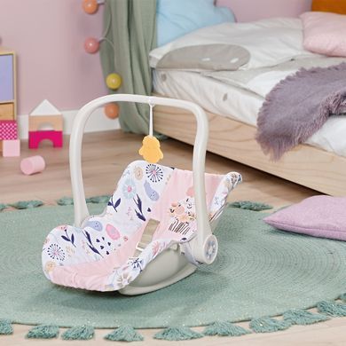 Крісло-переноска для ляльки BABY BORN 2 в 1 &ndash; КВІТКОВИЙ СТИЛЬ 838518 фото