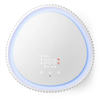 Philips Очисник повітря Series 3200, 135м2, 520м3/год, HEPA +вугільний фільтр, Wi-Fi, 5 режими, сріблясто-білий AC3220/10 фото