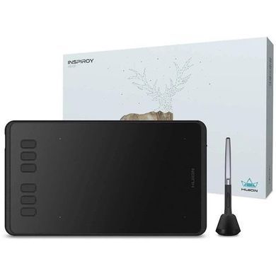 Huion Графический планшет 6.3"x3.9" H640P, microUSB, черный H640P фото
