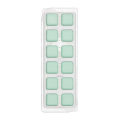 ARDESTO Форма для льоду з кришкою Fresh, 26х9.5х3.5см, силікон, пластик, зелений AR3595G фото