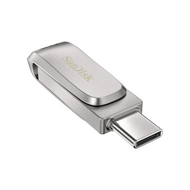 Накопитель SanDisk 128GB USB 3.1 Type-A + Type-C Dual Drive Luxe SDDDC4-128G-G46 фото