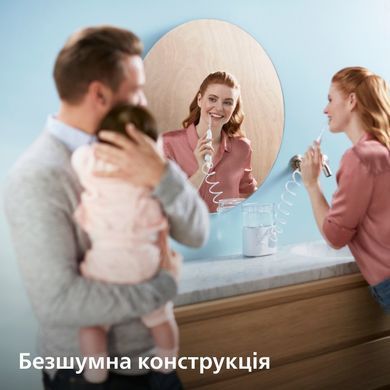 Philips Ирригатор Sonicare Philips Sonicare Power Flosser 7000 стационарный, чаша 600 мл, от сети , чехол, 4 насадки , белый HX3911/40 фото