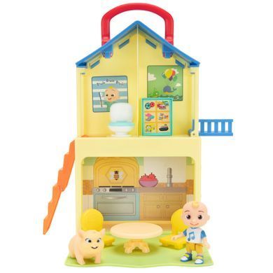 CoComelon Ігровий набір Medium Playset Pop n' Play House - 2 фігурки та 5 аксесуарів CMW0109 фото