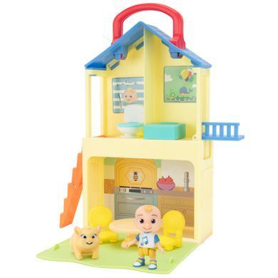 CoComelon Ігровий набір Medium Playset Pop n' Play House - 2 фігурки та 5 аксесуарів CMW0109 фото