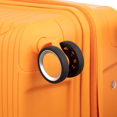 Набор пластиковых чемоданов 2E, SIGMA,(L+M+S), 4 колеса, оранжевый 2E-SPPS-SET3-OG фото