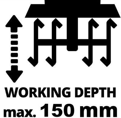 Einhell Культиватор аккум GE-CR 18/20 Li E - Solo, 18В, PXC, шир. 20 см, глуб. 200 мм 3431210 фото