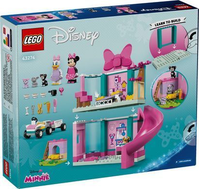 LEGO Конструктор LEGO Disney Classic Готель Мінні для домашніх улюбленців 43274 фото