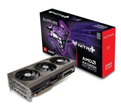 SAPPHIRE Видеокарта Radeon RX 9070 16GB GDDR6 NITRO+ GAMING OC 11349-01-20G фото