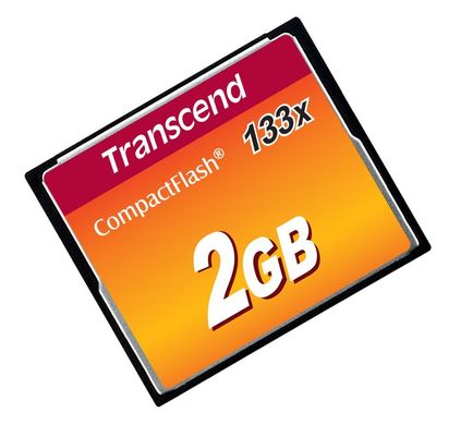 Карта пам'яті Transcend CF 2GB 133X TS2GCF133 фото