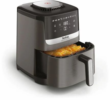 Tefal Мультипечь Easy Fry Silence, 1670Вт, чаша-5л, сенсорное управл., пластик, нерж. сталь, черный EY551HE0 фото
