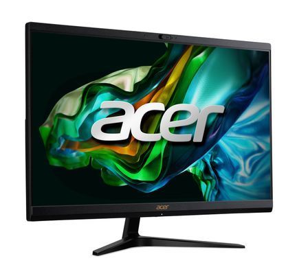 Acer Комп'ютер персональний моноблок Aspire C24-1800 23.8" FHD, Intel i3-1305U, 16GB, F512GB, UMA, WiFi, кл+м, без ОС, чорний DQ.BLFME.00L фото