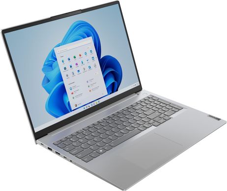 Lenovo Ноутбук ThinkBook 16-G6 16" WUXGA IPS AG, AMD R5-7430U, 16GB, F512GB, UMA, DOS, сірий 21KK008PRA фото