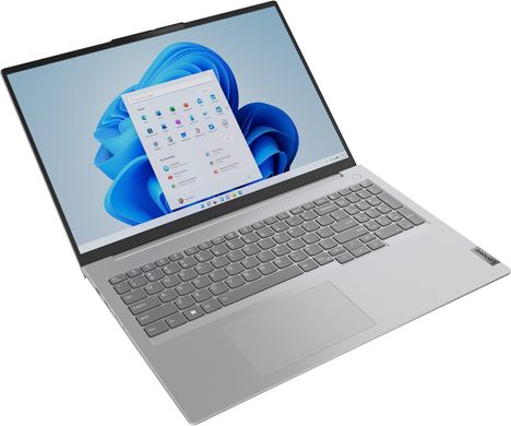 Lenovo Ноутбук ThinkBook 16-G6 16" WUXGA IPS AG, AMD R5-7430U, 16GB, F512GB, UMA, DOS, сірий 21KK008PRA фото