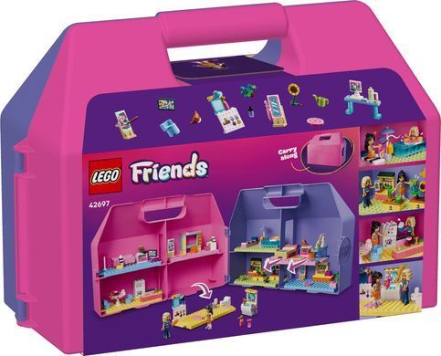 LEGO Конструктор LEGO Friends Ляльковий будиночок-валіза для творчої гри 42697 фото