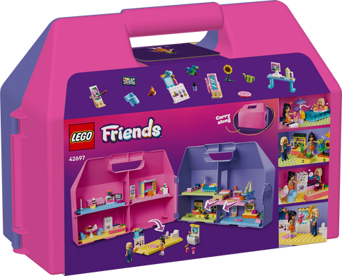 LEGO Конструктор LEGO Friends Ляльковий будиночок-валіза для творчої гри 42697 фото